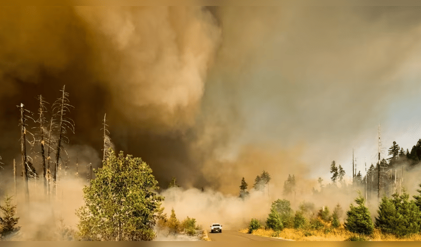Fire Near Mt. Hood: Grasshopper Fire Forces Evacuations as Firefighters Battle Expanding Oregon Wildfire