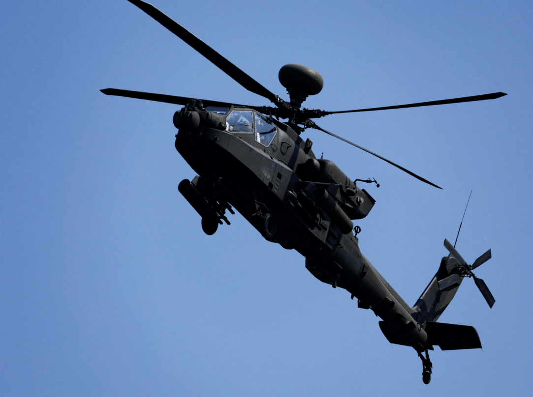 Two Soldiers Killed After US Army Apache Helicopter Crashes and Catches Fire in Central Texas Field