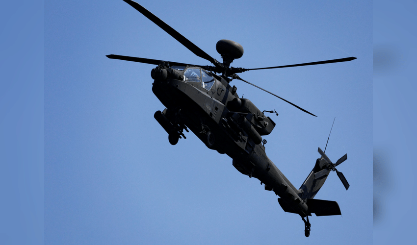 Two Soldiers Killed After US Army Apache Helicopter Crashes and Catches Fire in Central Texas Field