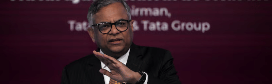 Tata chief Chandrasekaran's departure puts the company's ambitious 120 billion dollar investment plan at risk.