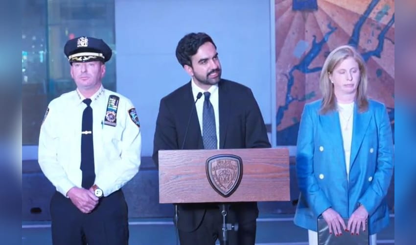 Senior bank executive stabbed to death in Times Square in front of shocked tourists