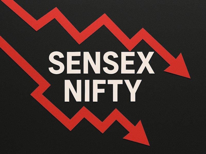 Sensex plunges 493 points, Nifty falls 133 points amid global tensions
