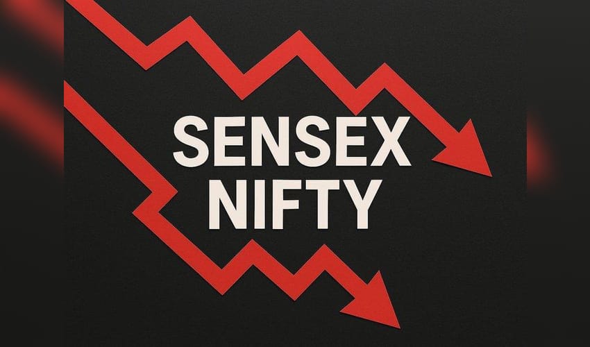 Sensex plunges 493 points, Nifty falls 133 points amid global tensions