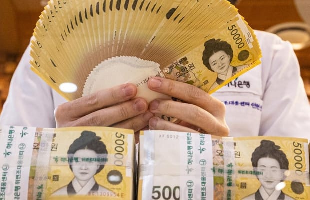 Seoul,banknotes,south korean, currency,