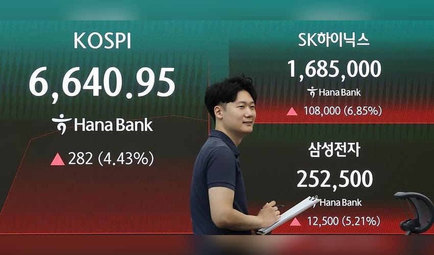 Seoul shares extend gains amid Hormuz hopes, easing AI concerns