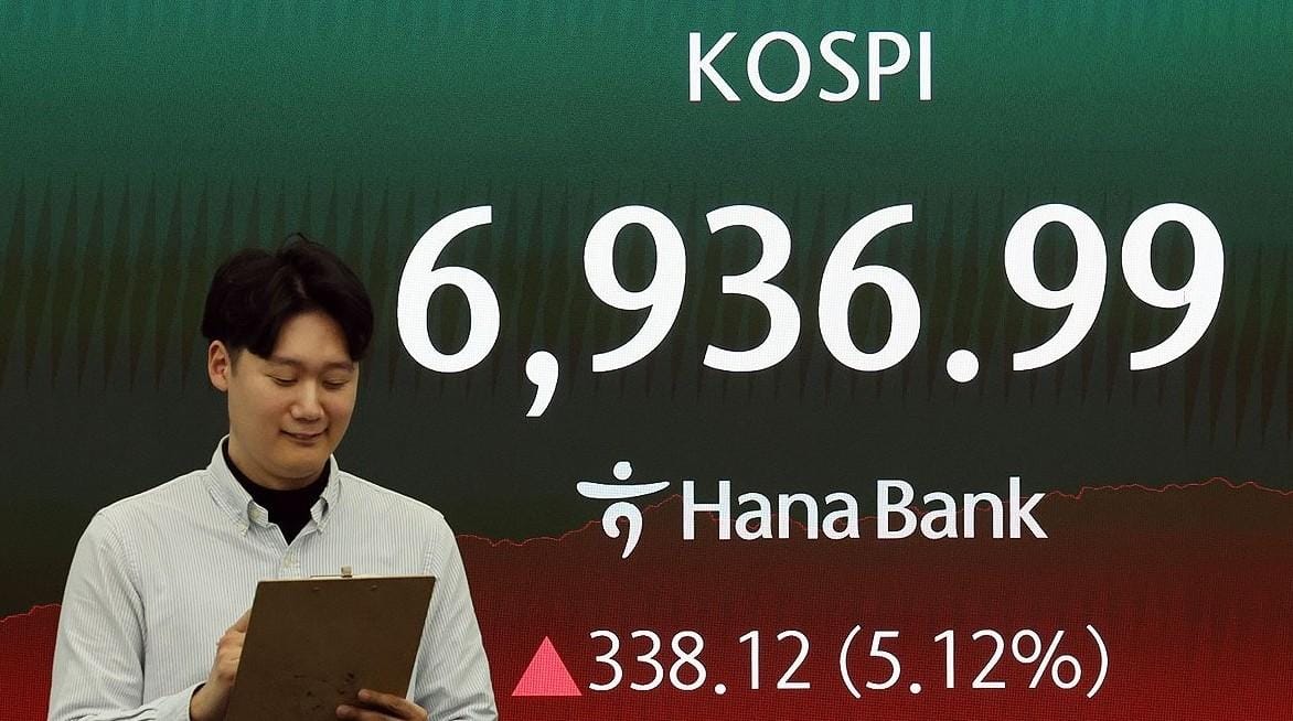 Seoul shares tank 9 pc on tech losses amid Middle East tensions