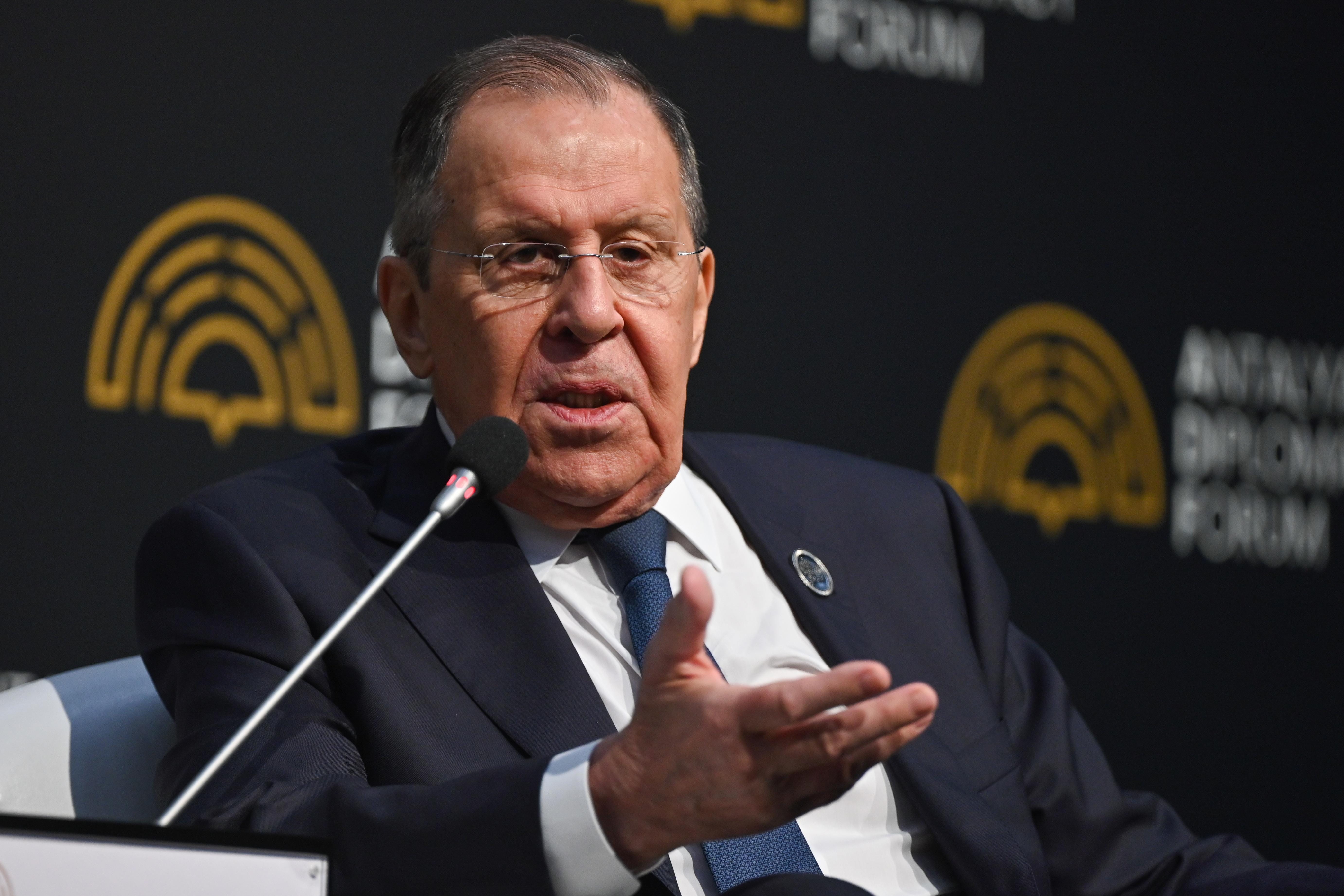 Sergei Lavrov Speaks at Antalya Diplomacy Forum 2026