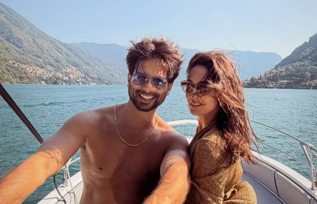 Shahid Kapoor goes shirtless on Italy getaway with Mira Kapoor