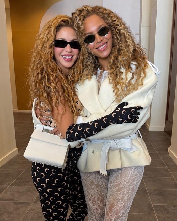 Shakira poses with BTS, Beyonce, Tom Cruise:  Running into so many people I respect
