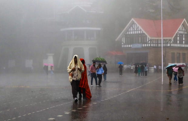 Shimla: Rain on the Ridge