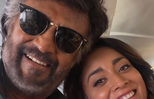 Shriya Saran meets Rajinikanth years after Sivaji: The Boss, shares selfie with ‘legend’