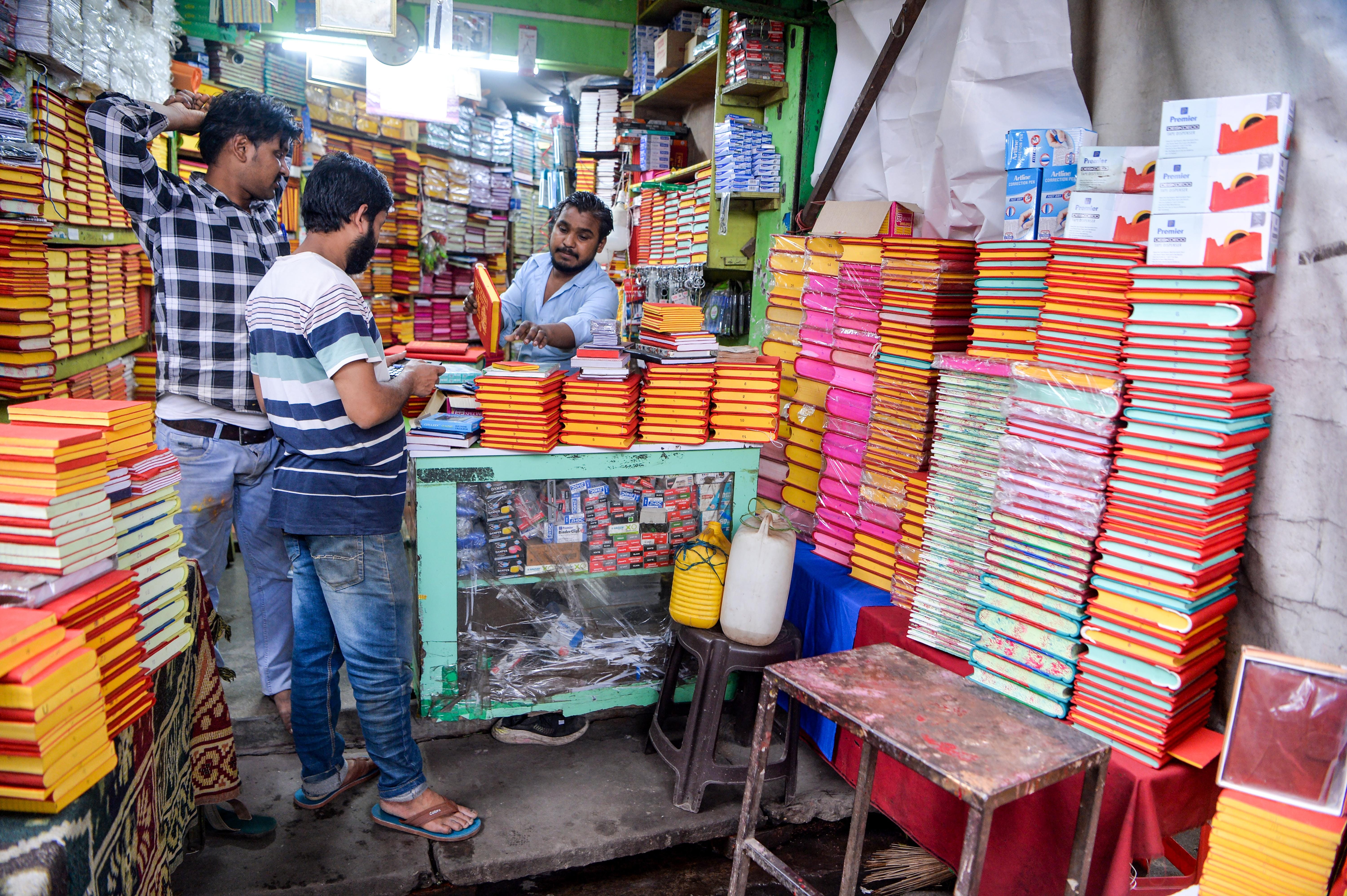 Siliguri: Ledger Books Sold Ahead of New Financial Year