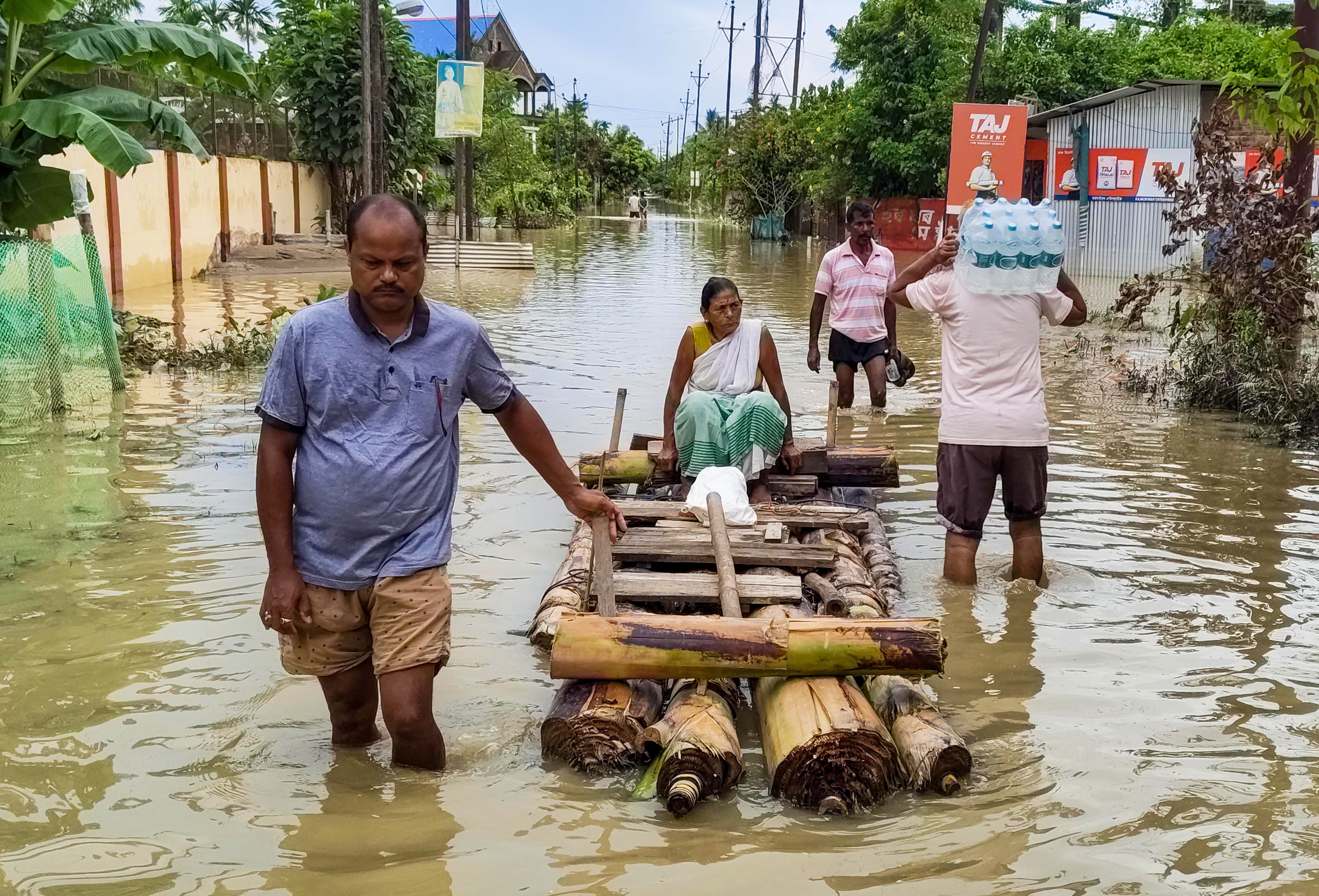 Sivasagar: Flash floods wreak havoc after heavy rain