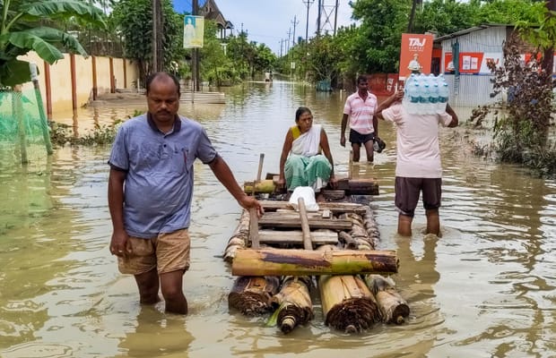 Sivasagar: Flash floods wreak havoc after heavy rain