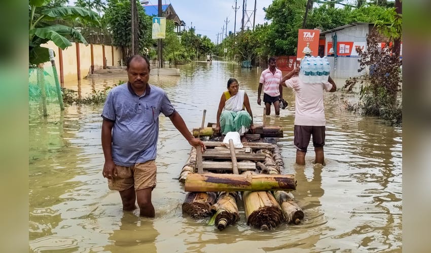 Sivasagar: Flash floods wreak havoc after heavy rain