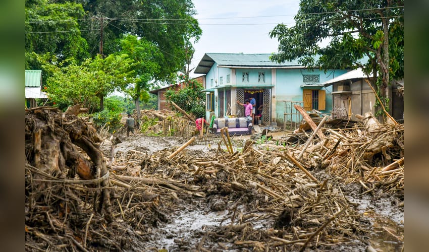 Sivasagar: Flash floods wreak havoc after heavy rain