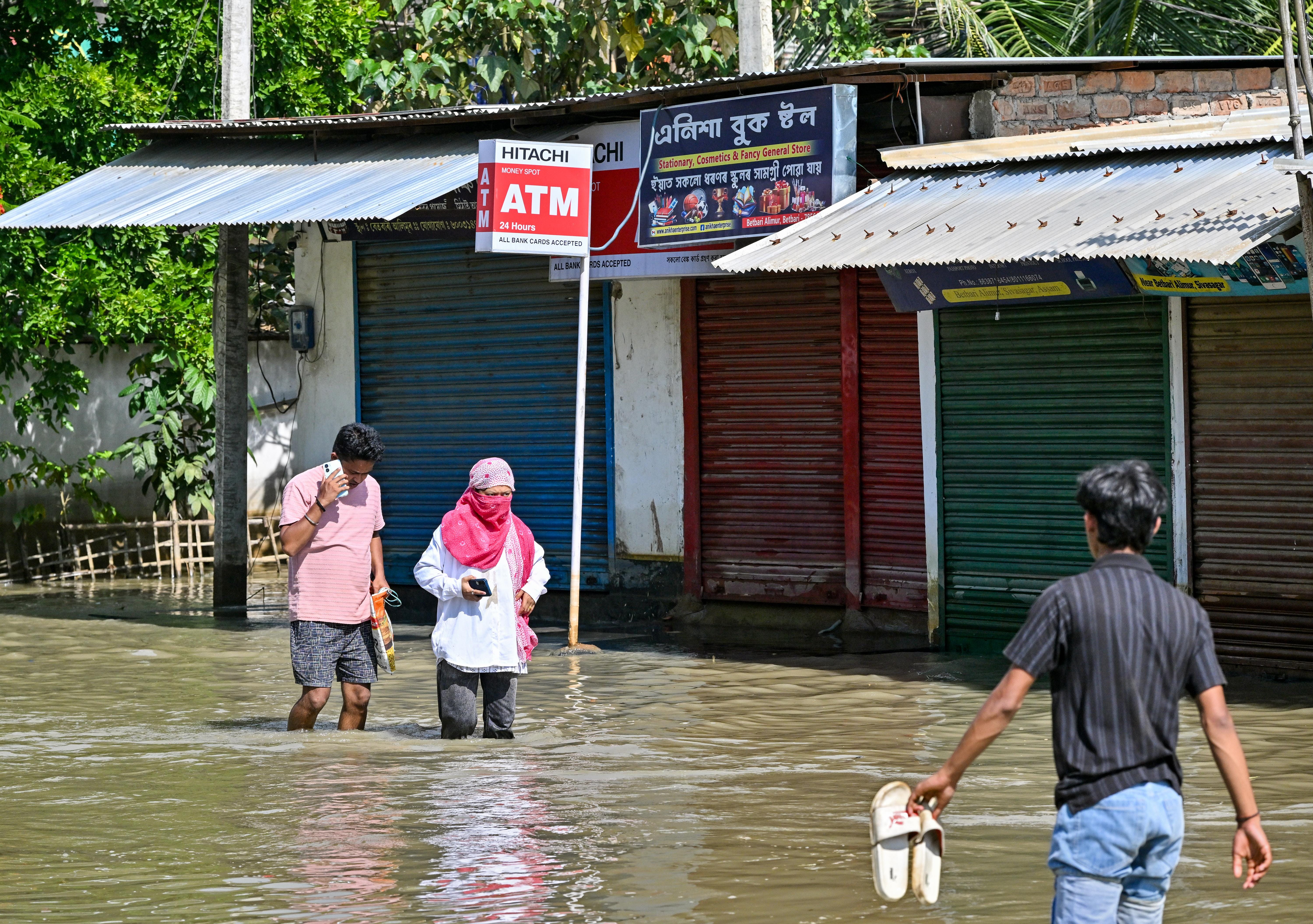 Sivasagar: Monsoon floods inundate villages