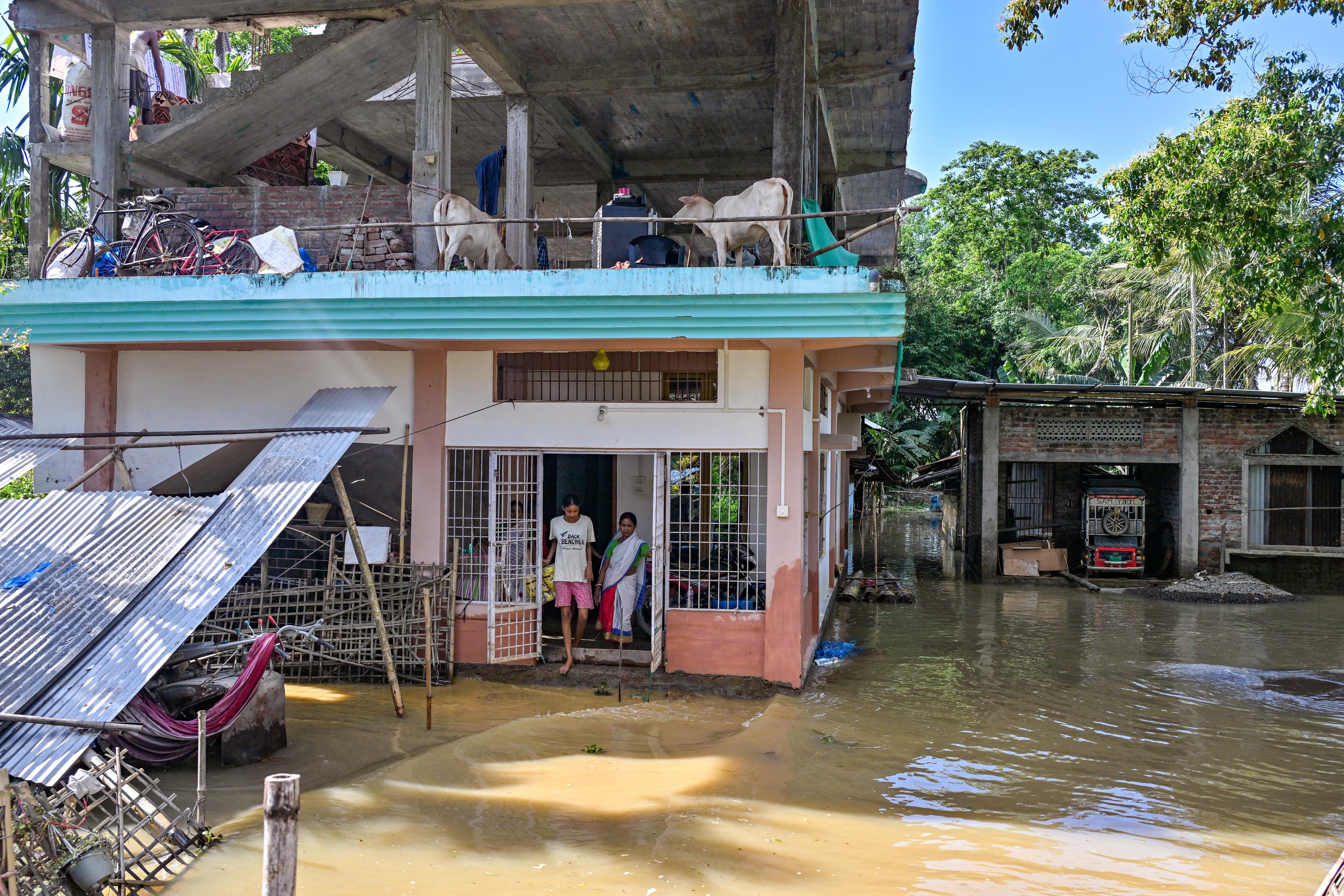 Sivasagar: Monsoon floods inundate villages