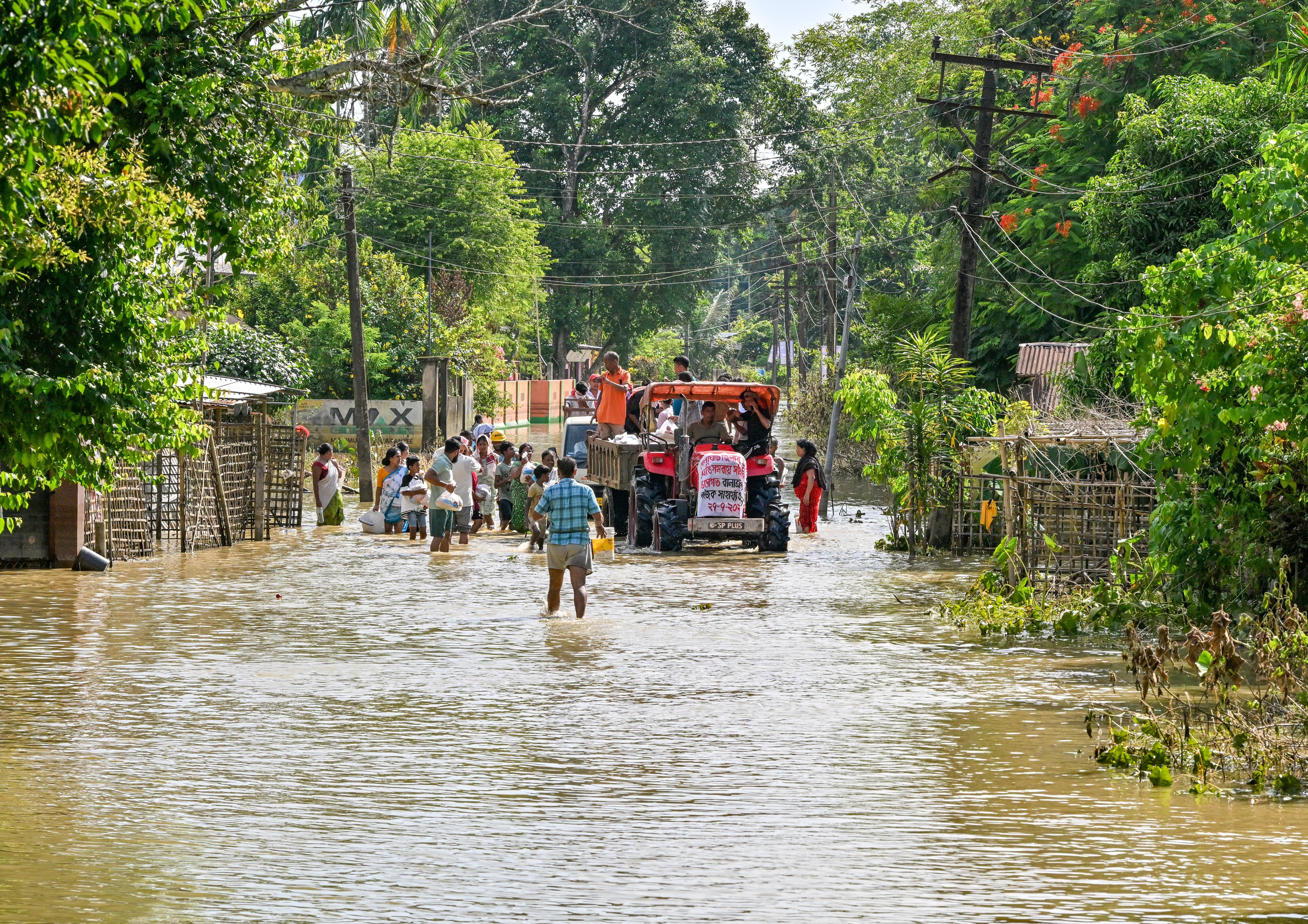 Sivasagar: Monsoon floods inundate villages