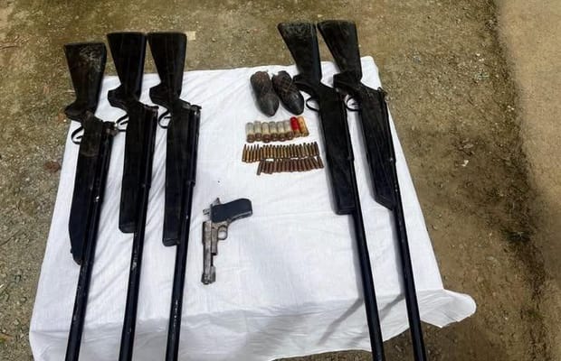 Six militants arrested in Manipur, arms & ammunition seized