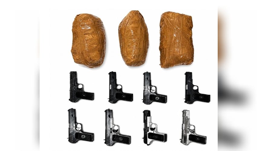 Smuggling modules busted in Punjab; six held with 2.9 kg heroin, eight pistols seized