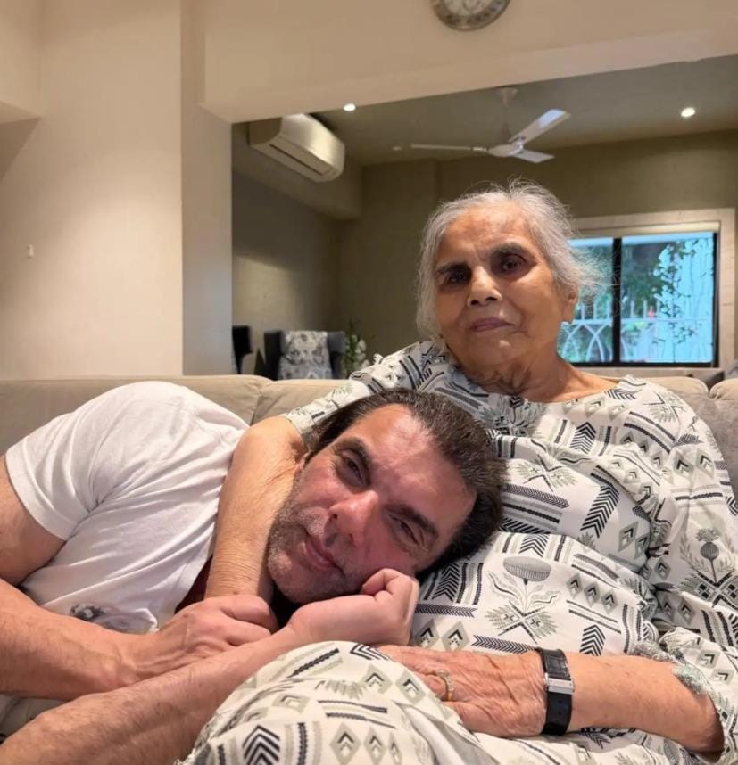 Sohail Khan shares an adorable moment with mother Salma Khan, calls her ‘The strongest’