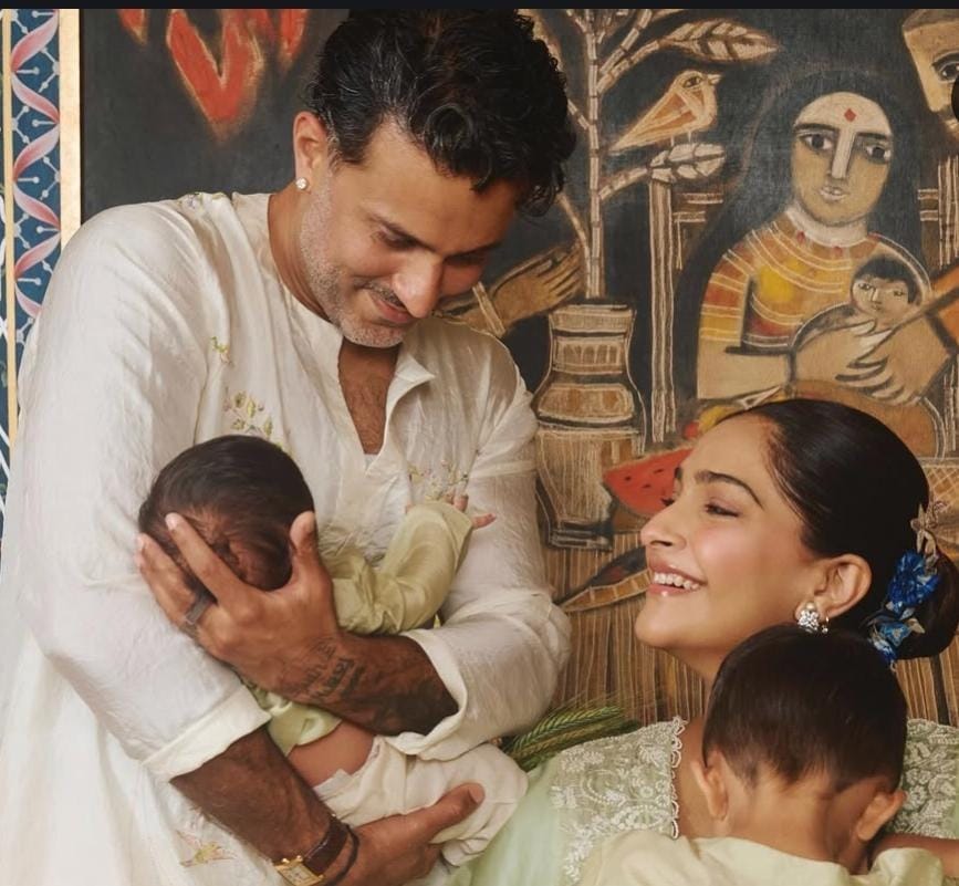 Sonam Kapoor's MIL offers rare glimpse into actress & husband Anand Ahuja's family life with their baby boys