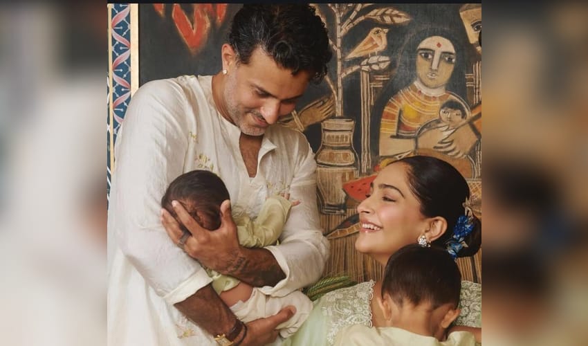 Sonam Kapoor's MIL offers rare glimpse into actress & husband Anand Ahuja's family life with their baby boys