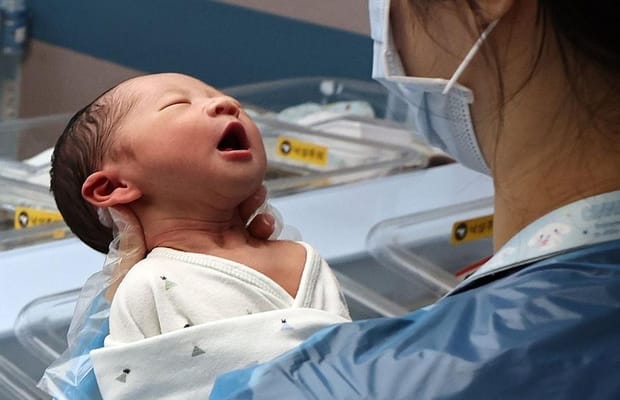 South Korea: Births up 15.6 per cent in June, extend gains for 24th month (File Image)