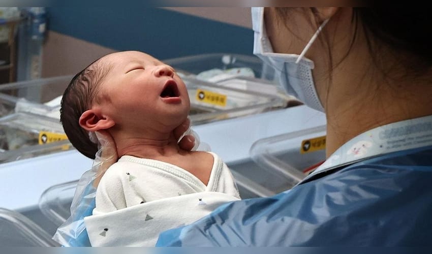 South Korea: Births up 15.6 per cent in June, extend gains for 24th month (File Image)