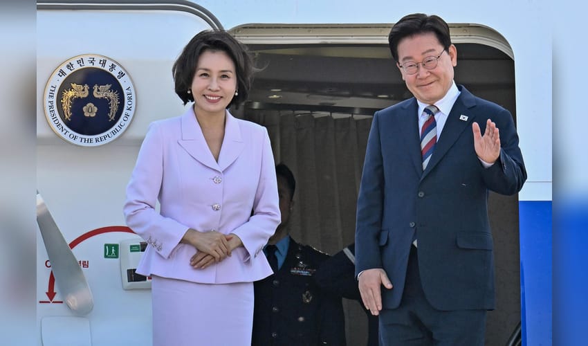 South Korean President returns home from South America tour