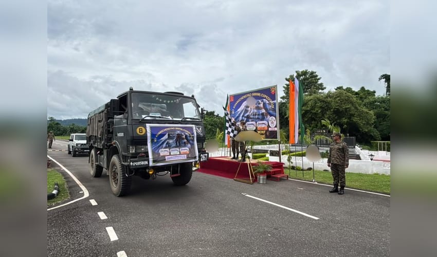 Spear Corps team sets off for Mt Khangchengyao expedition (Photo: @Spearcorps/X)