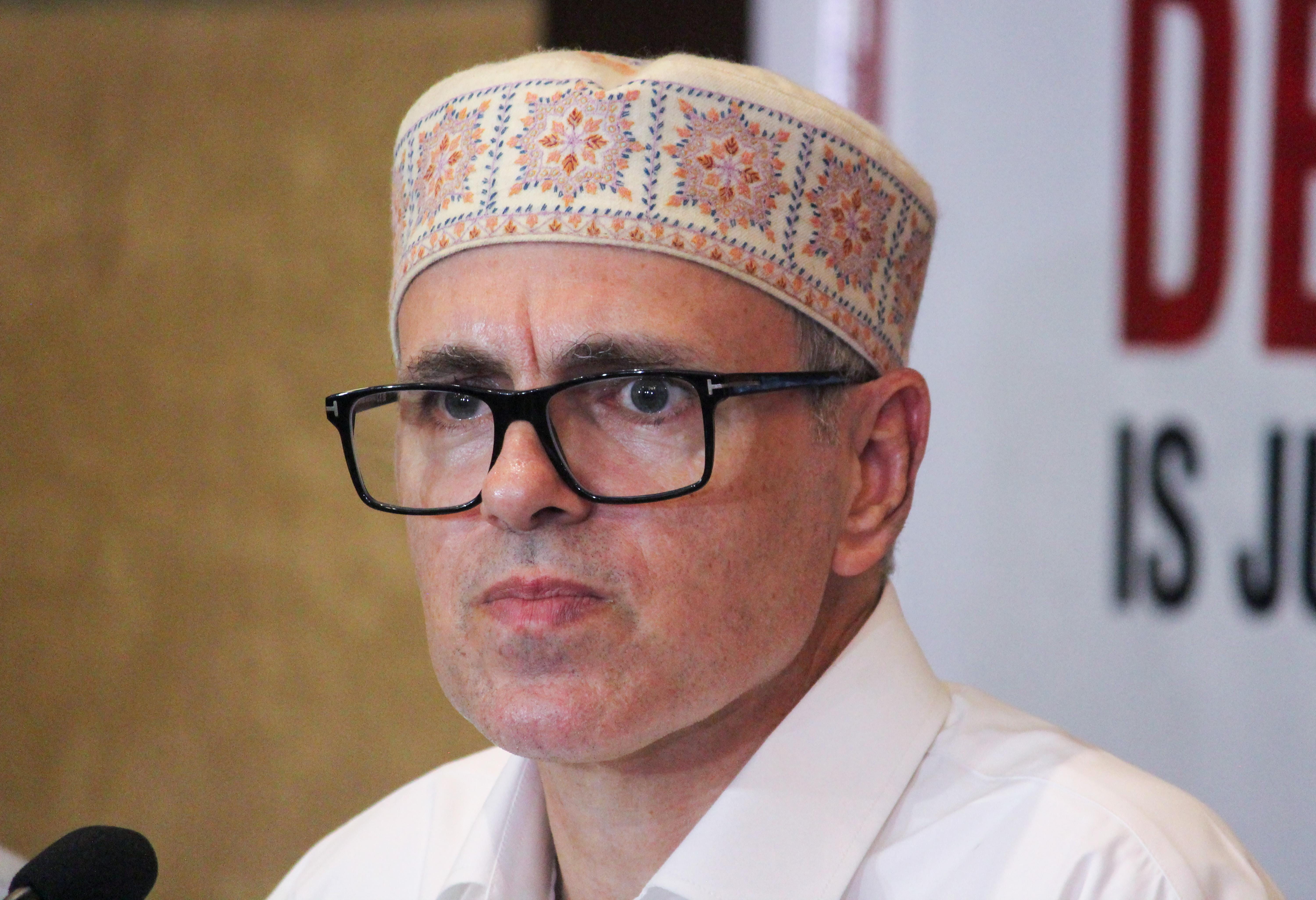 Srinagar: CM Omar Abdullah addresses press conference