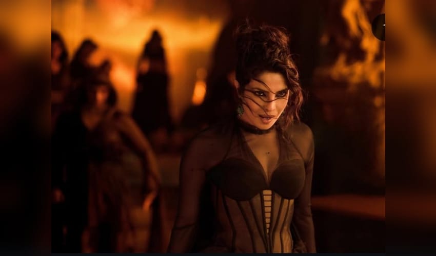 SS Rajamouli shares first pics of fiery yet graceful Priyanka Chopra as Mandakini in 'Varanasi'