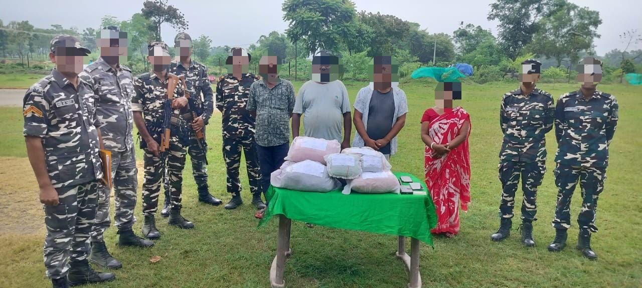 SSB seizes 20 kg ganja close to India-Nepal border; four arrested