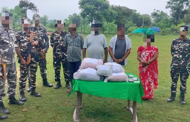 SSB seizes 20 kg ganja close to India-Nepal border; four arrested