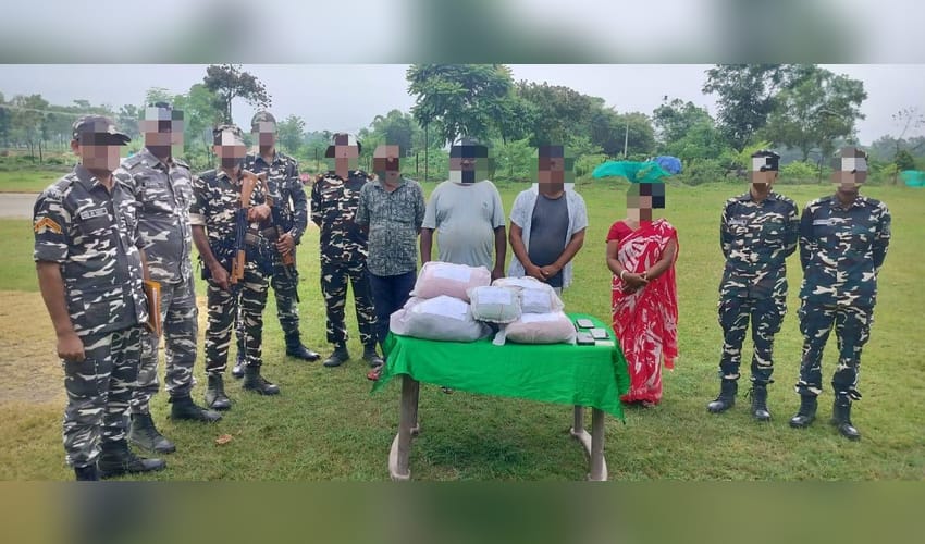 SSB seizes 20 kg ganja close to India-Nepal border; four arrested