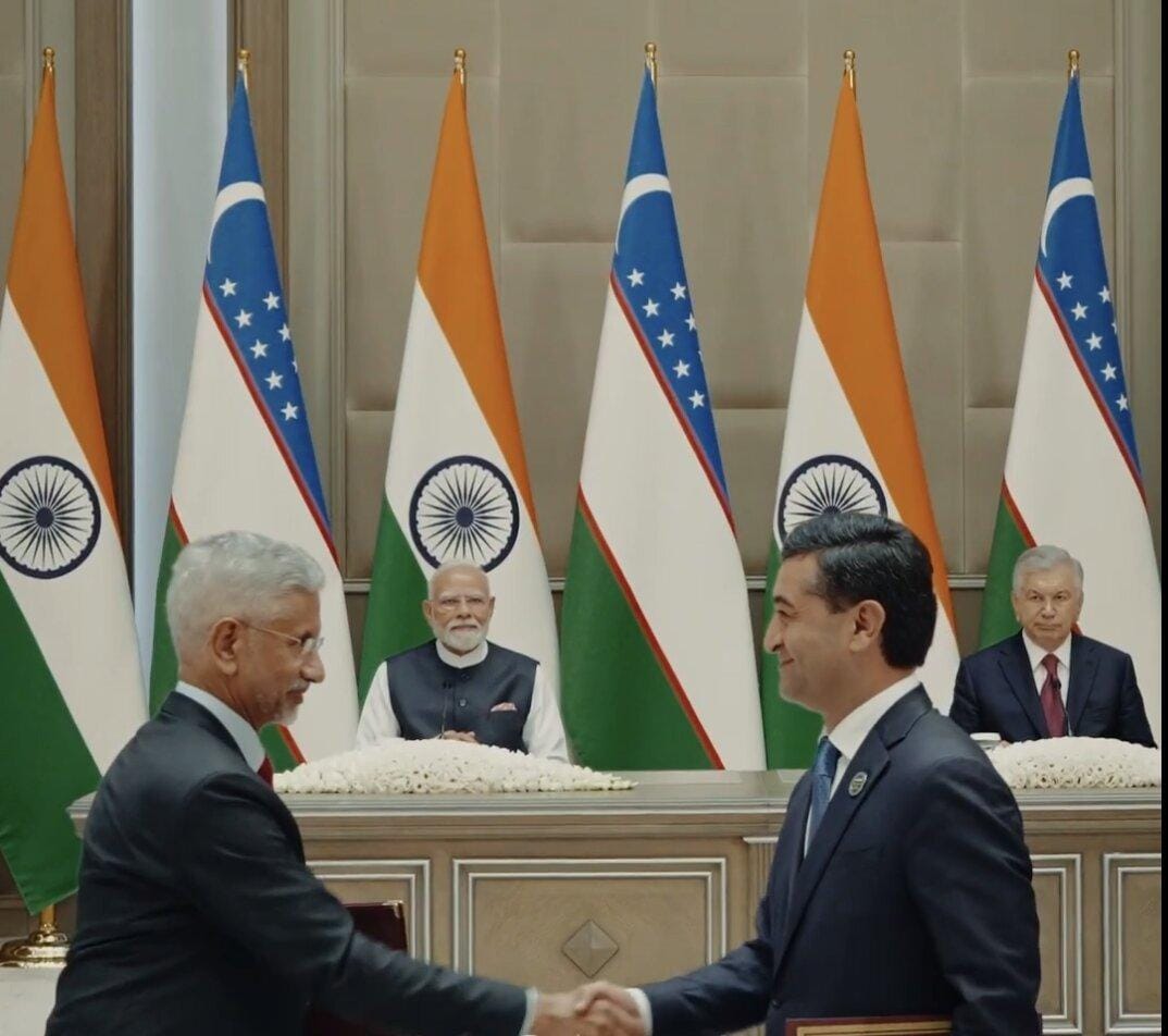 Substantial bilateral documents signed for further cooperation with India: Uzbek President