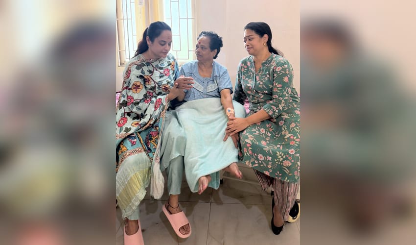 Suja Varunee tells mom: It is our turn to take care of you! (Photo Credit: Suja Varunee/Instagram)