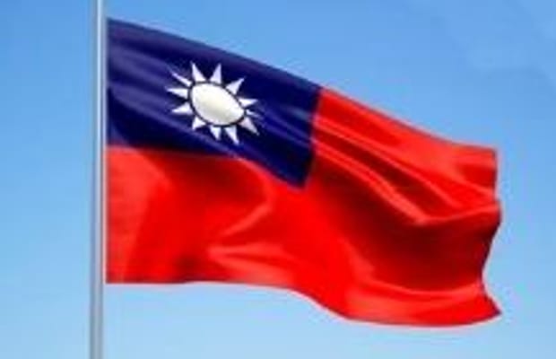 Taiwan flag, skp