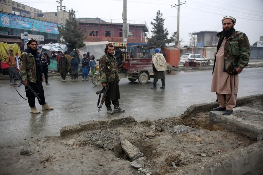 Taliban members,roadside,bomb blast,Kabul,