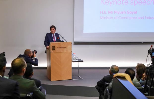 Tallinn: Piyush Goyal Addresses India-Estonia Business Forum