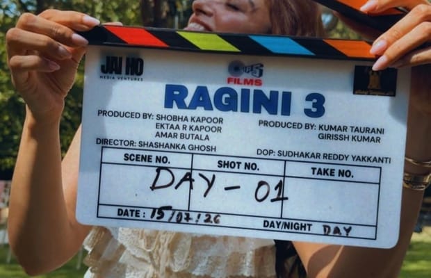 Tamannaah Bhatia kickstarts shooting for Ragini 3 in London, shares pic with clapboard
