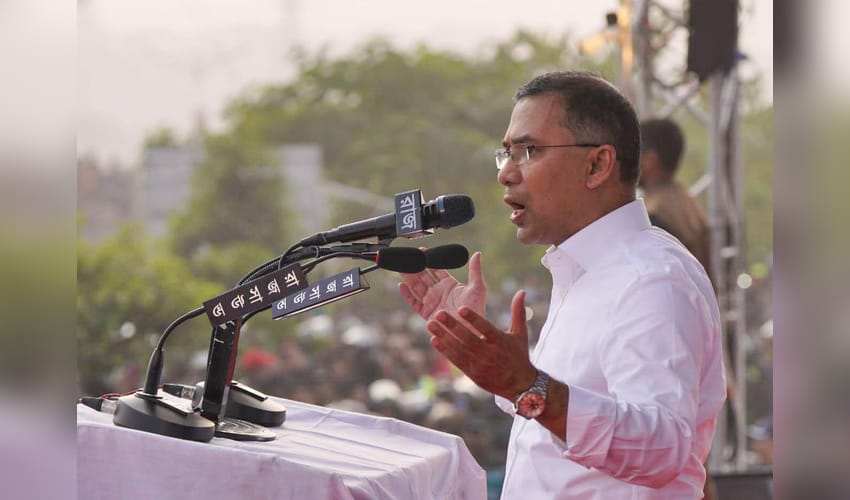 Tarique Rahman Returns to Dhaka, Receives Warm Welcome