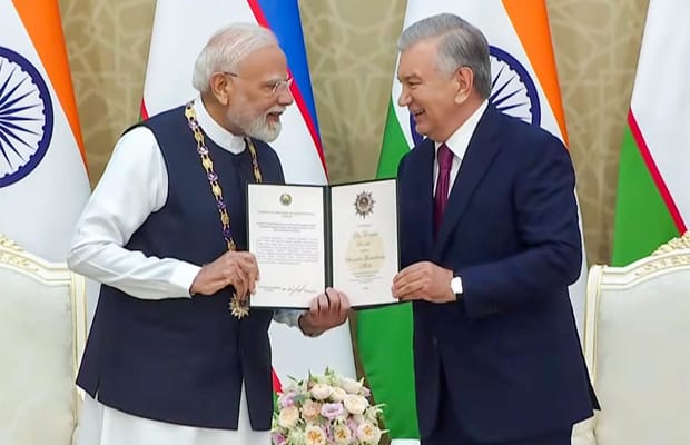 Tashkent: PM Modi Conferred Uzbekistan’s Highest Honour