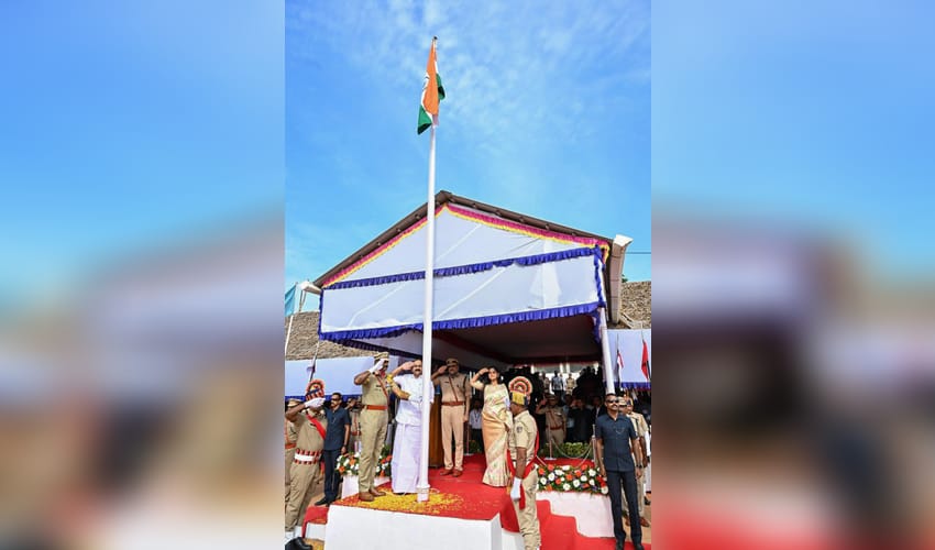 Thiruvananthapuram: CM V.D. Satheesan hoists Tricolour on Independence Day