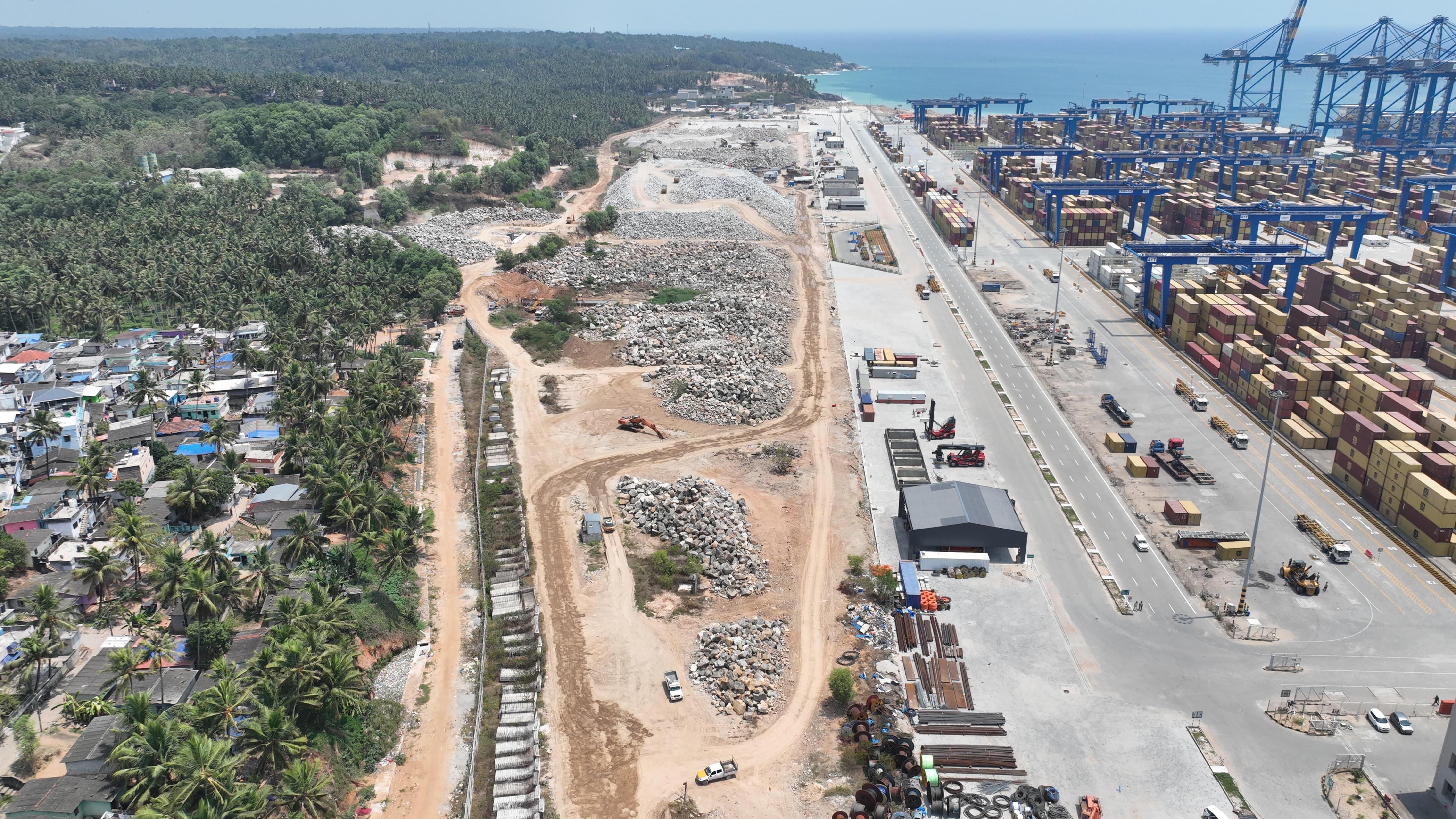 Thiruvananthapuram: Newly inaugurated Vizhinjam International Deepwater Multipurpose Seaport