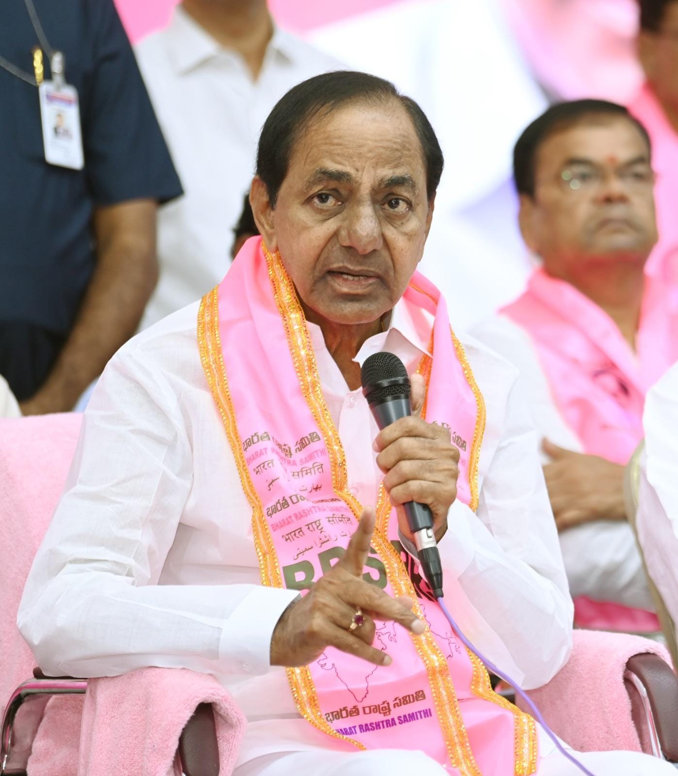 Those who defy party will be shunted out, warns KCR