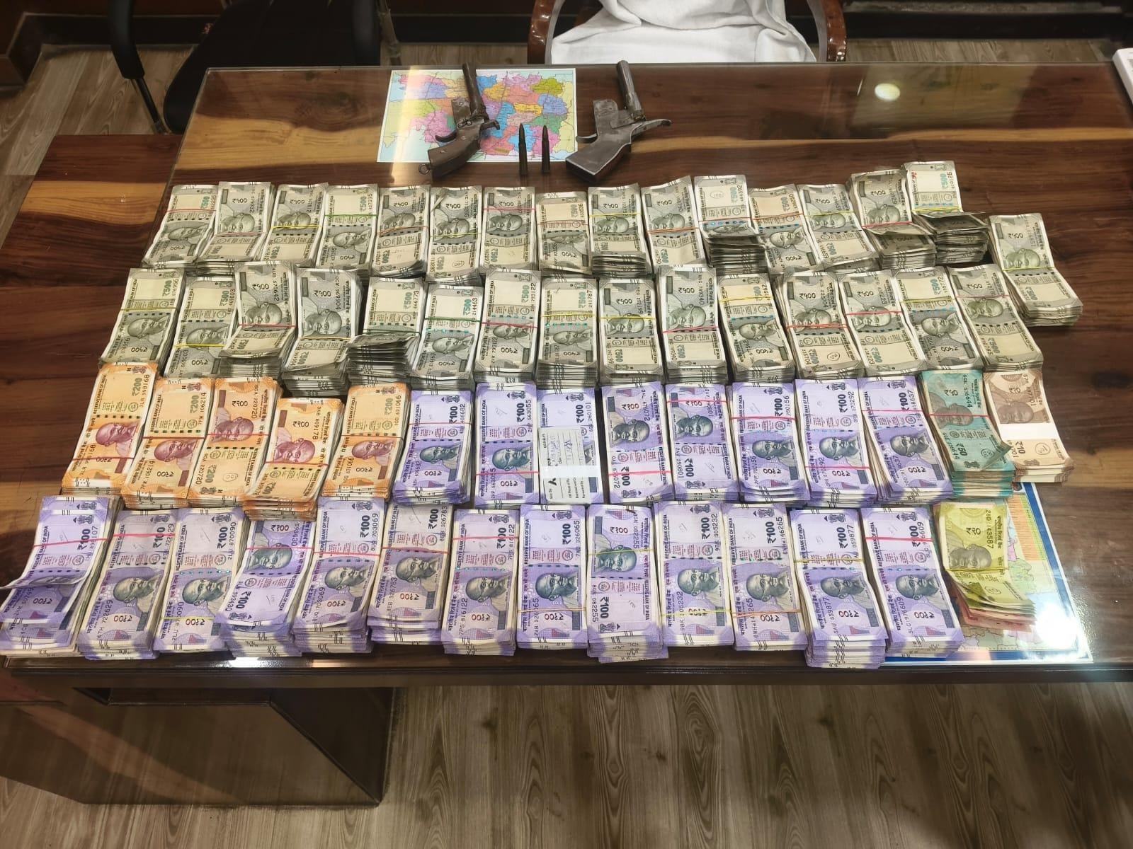 Three held, illegal cash worth over Rs 20 lakh seized from Bengal's Bishnupur