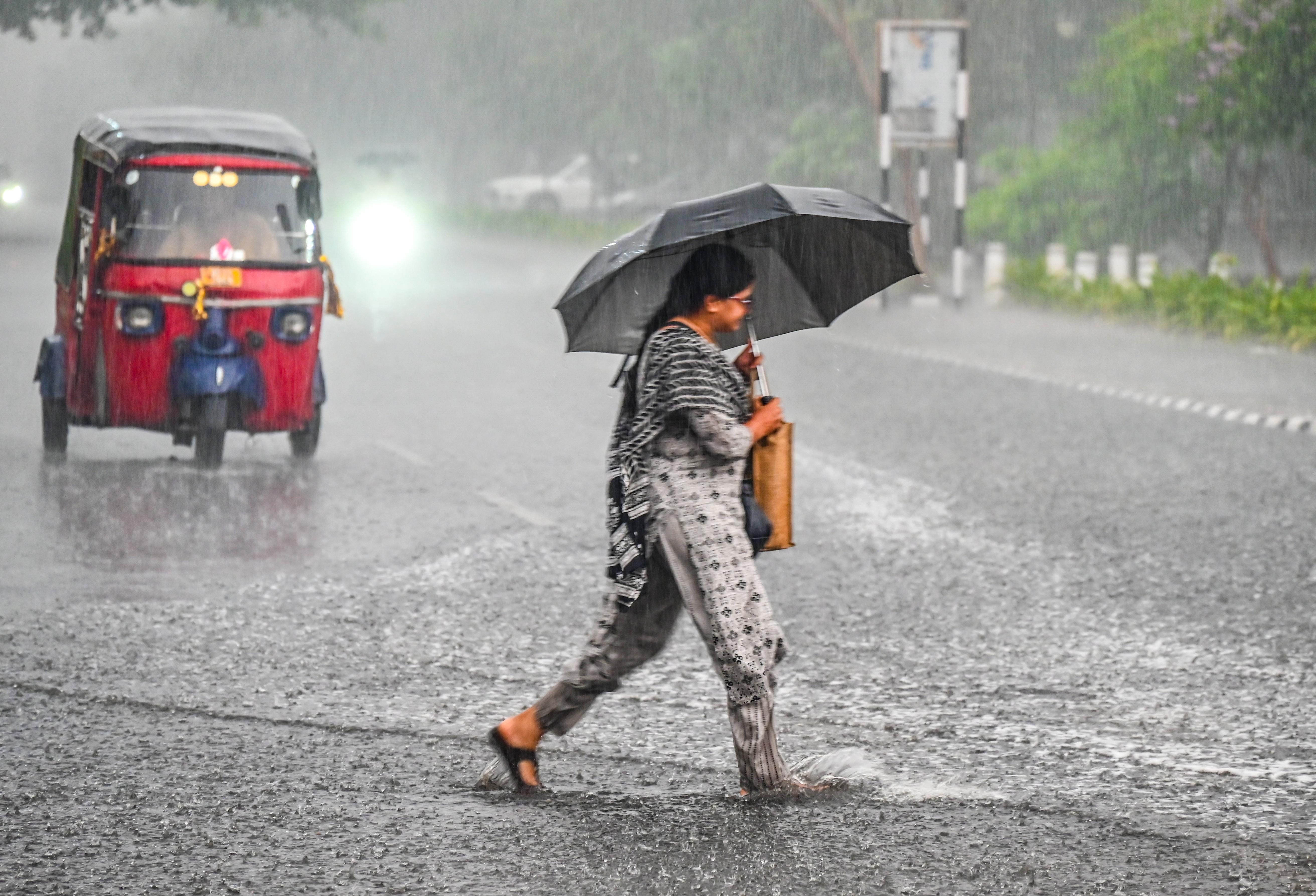 Thunderstorm in Bhubaneswar